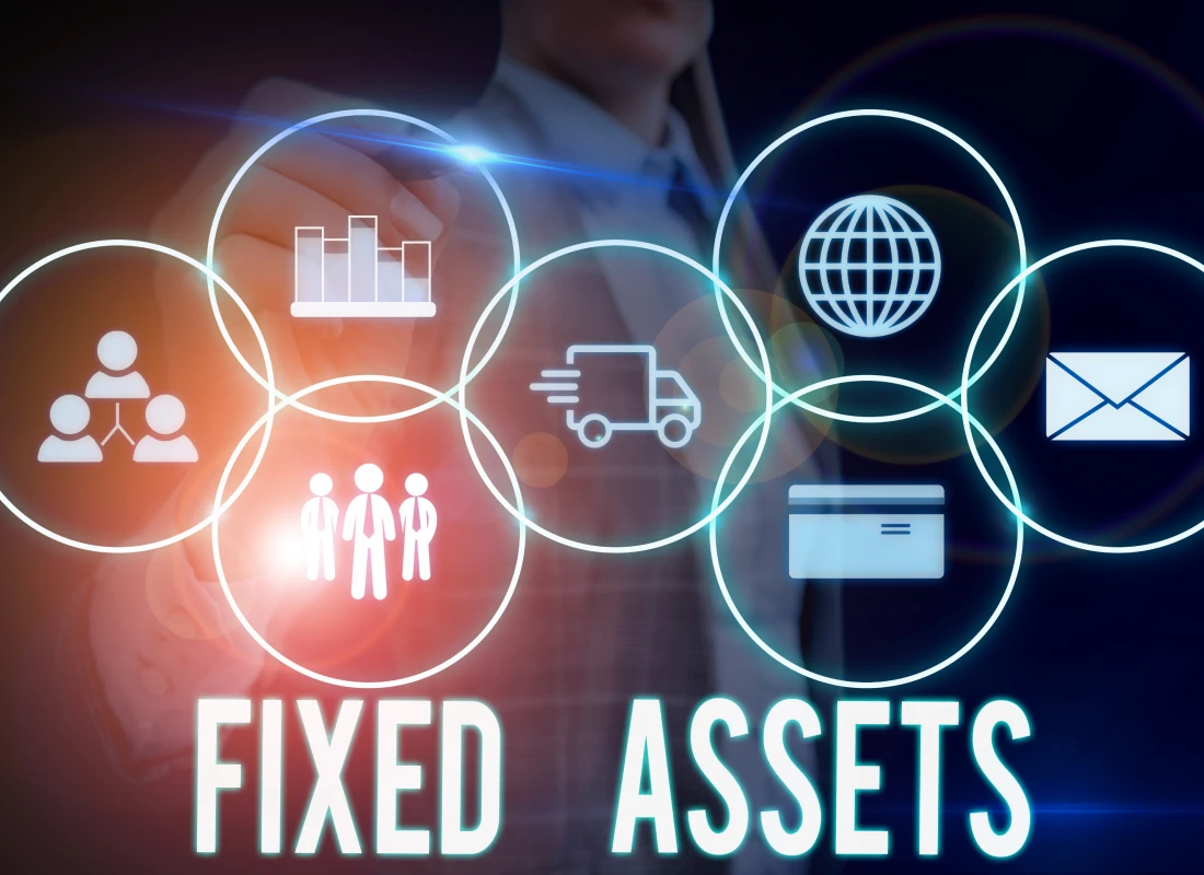 Fixed assets management with depreciation tracking tools